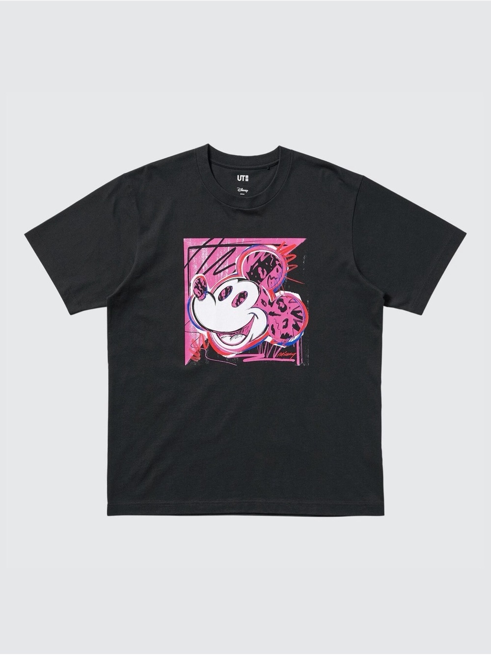 BLACK UNIQLO Disney Mikey UT Graphic T-Shirt